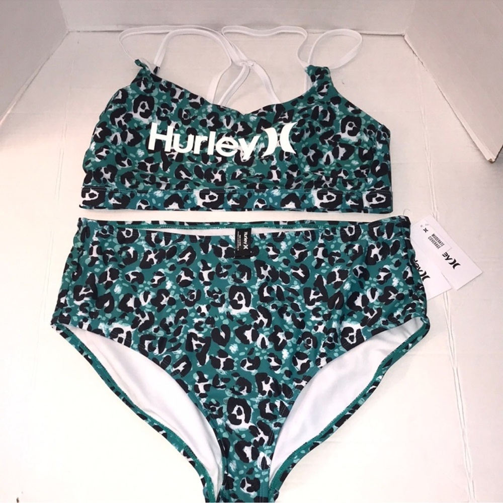 🆕Hurley Cheetah Priny Bikini